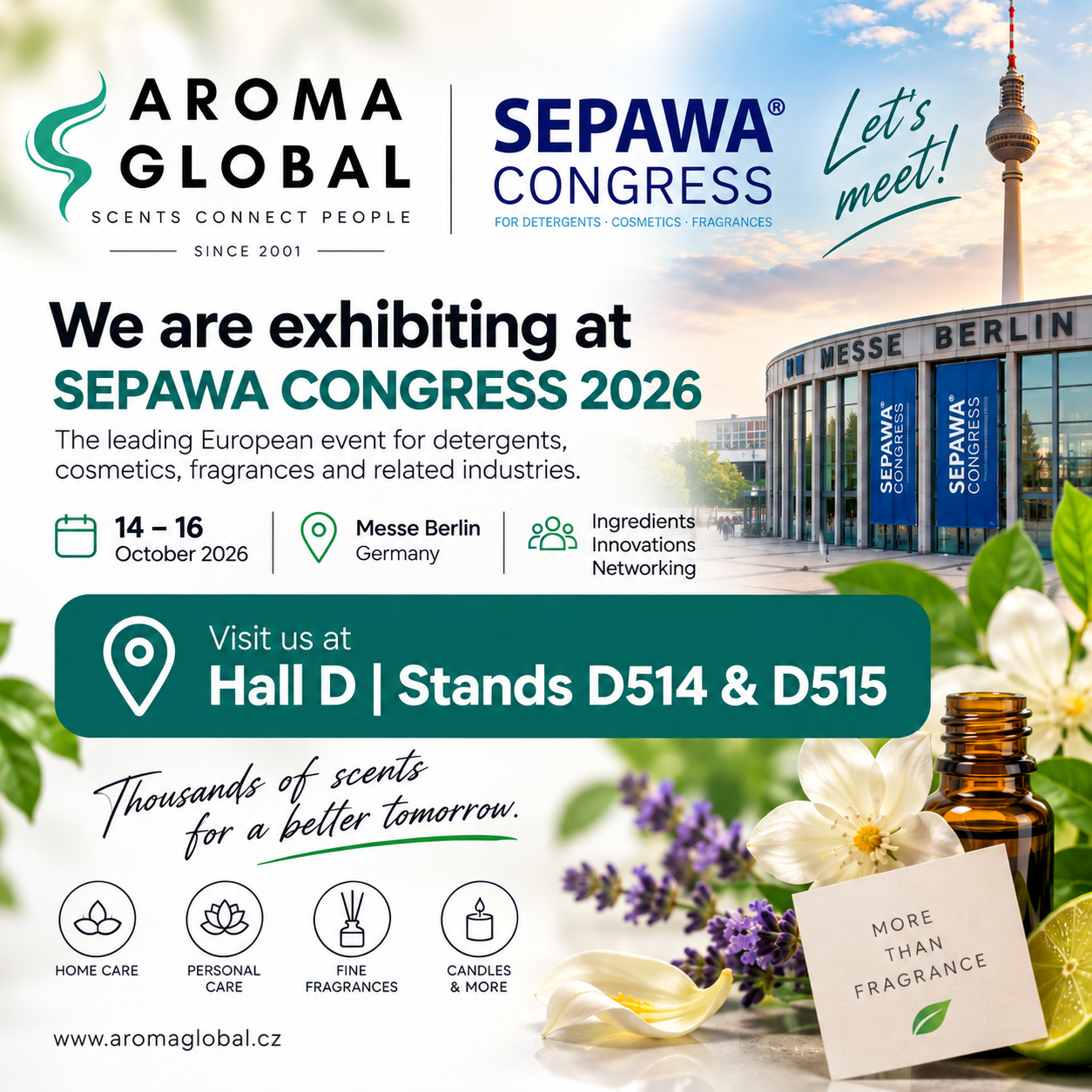 SEPAWA Congress and Aroma Global
